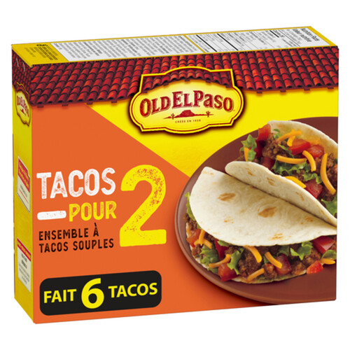 Old El Paso Taco Dinner Kit Tacos For Two Soft 155 g