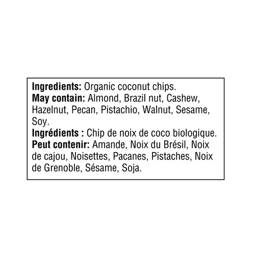 Prana Organic Classic Coconut Chips Original 100 g