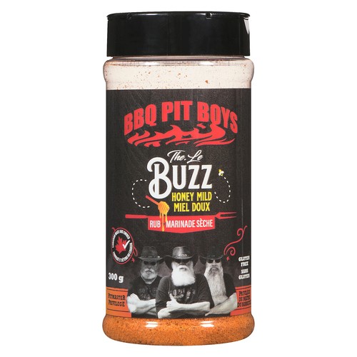 BBQ Pit Boys Rub the Buzz Honey Mild 300 g