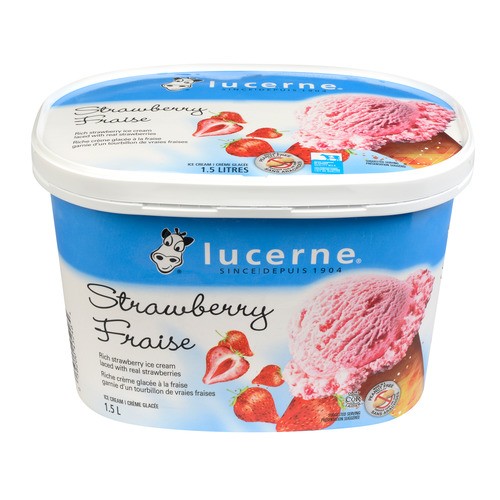 Lucerne Ice Cream Strawberry 1.5 L