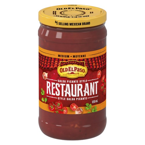 Old El Paso Salsa Picante Style Restaurant Medium 650 ml
