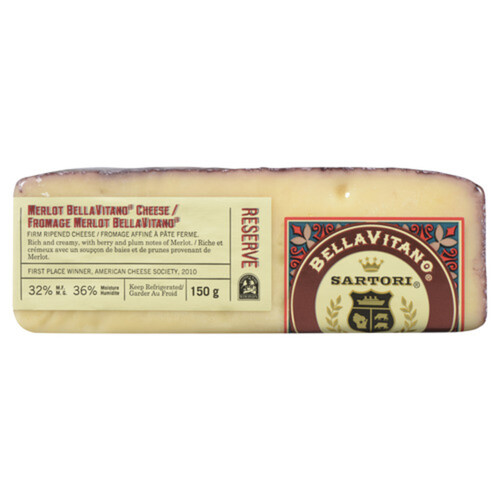 Sartori Cheese Bellavitano Merlot 150 g