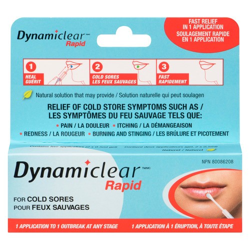 Dynamiclear Rapid Cold Sore Treatment 2 x 0.5 ml