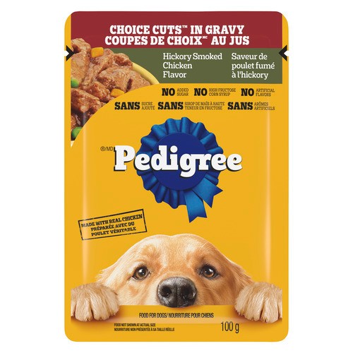 Pedigree Adult Wet Dog Food Hickory Smoked Chicken 100 g