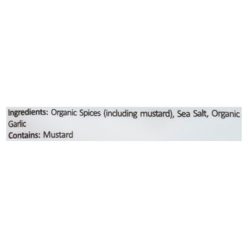 Splendor Garden Organic Rub Seasoning BBQ 35 g