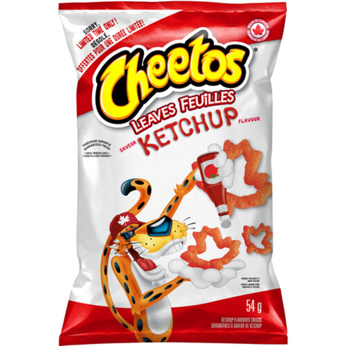 Cheetos Leaves Ketchup Flavoured Snacks (small bag) 54 g