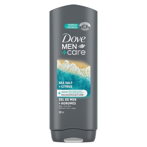 Dove Men +Care Body Wash Sea Salt + Citrus 532 ml
