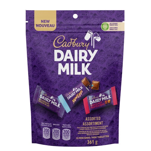 Cadbury Dairy Milk Mini Bars Assorted 361 g