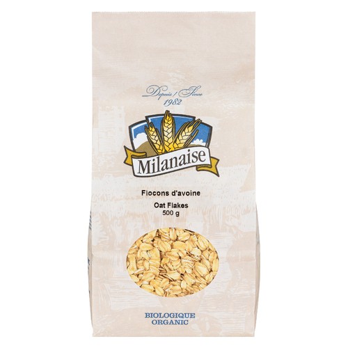 Milanaise Organic Oat Flakes 500 g