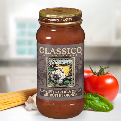 Classico Pasta Sauce Roasted Garlic And Onion 650 mL