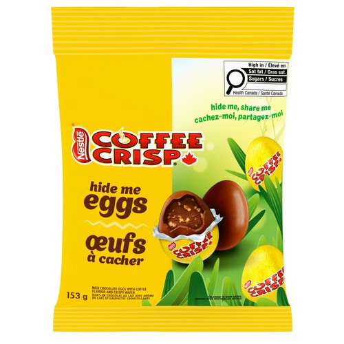 Coffee Crisp Chocolate Hide Me Eggs 153 g