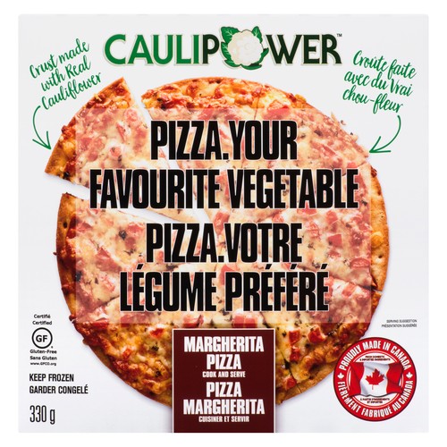 Caulipower Frozen Gluten-Free Margherita Pizza 330 g