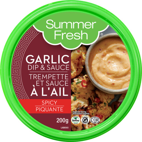 Summer Fresh Dip And Sauce Garlic Spicy 200 g