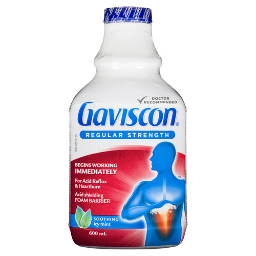 Gaviscon Liquid Antacid Icy Mint 600 ml