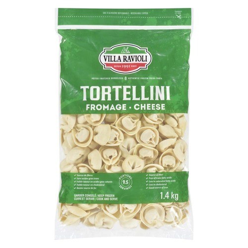 Villa Ravioli Frozen Tortellini Cheese 1.4 kg