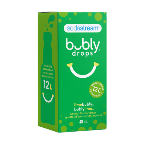 SodaStream Bubly Syrup Lime 40 ml