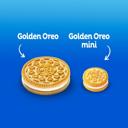Oreo Mini Sandwich Cookies Golden 200 g