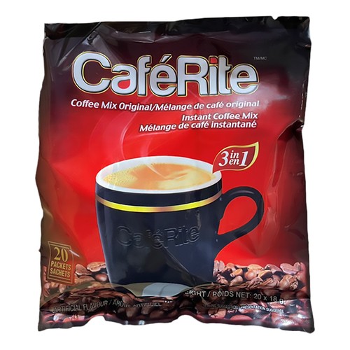 CafeRite 3 In 1 Instant Coffee Mix Original 360 g