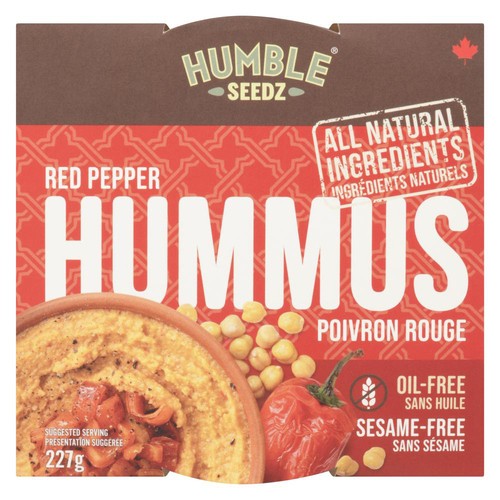 Humble Seedz Hummus Red Pepper 227 g