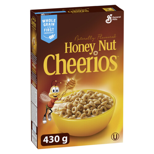 Cheerios Cereal Honey Nut Whole Grains 430 g