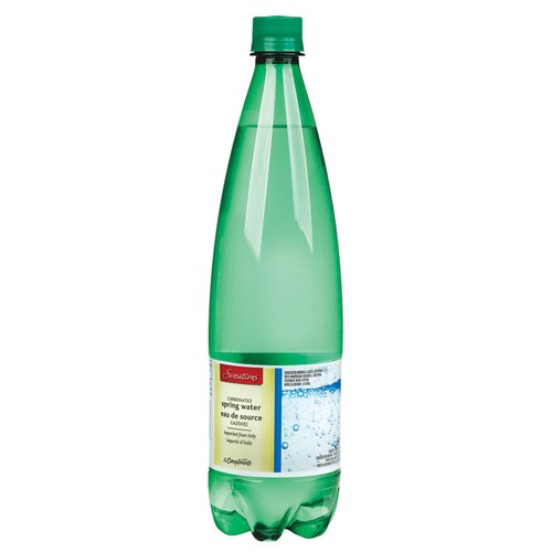 Sensations Carbonated Spring Water 1 L (bottle)