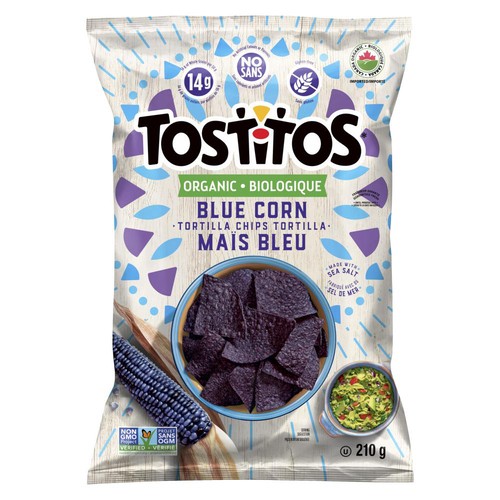 Tostitos Organic Tortilla Chips Blue Corn 210 g