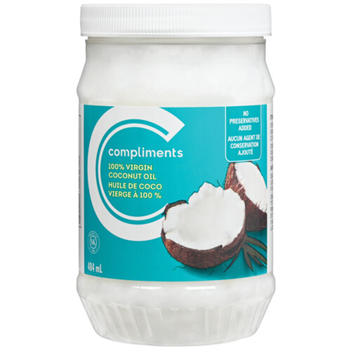 Compliments Coconut Oil 100% Virgin 404 ml