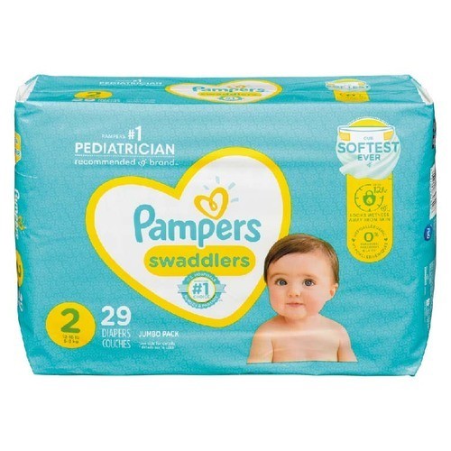 Pampers Swaddlers Diapers Size 2 29 Count