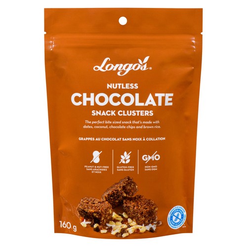 Longo's Nutless Snack Clusters Chocolate 160 g