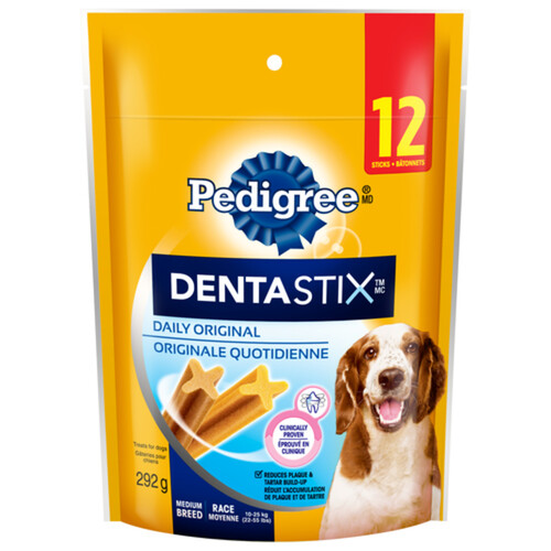 Pedigree Dentastix Oral Care Medium Adult Dog Treats Original 292 g