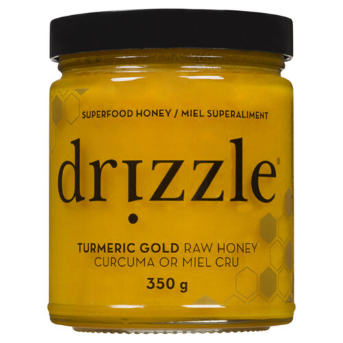 Drizzle Turmeric Gold Raw Honey 350 g