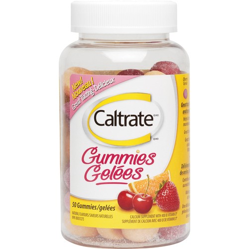 Caltrate Calcium & Vitamin D3 Gummies 50 Count