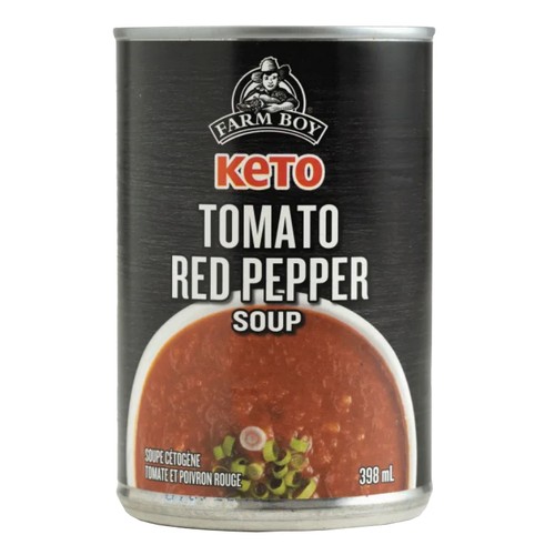 Farm Boy Keto Soup Tomato Red Pepper 398 ml