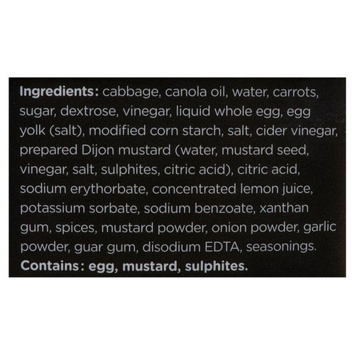 C'est Prêt! Salad Creamy White Coleslaw 454 g