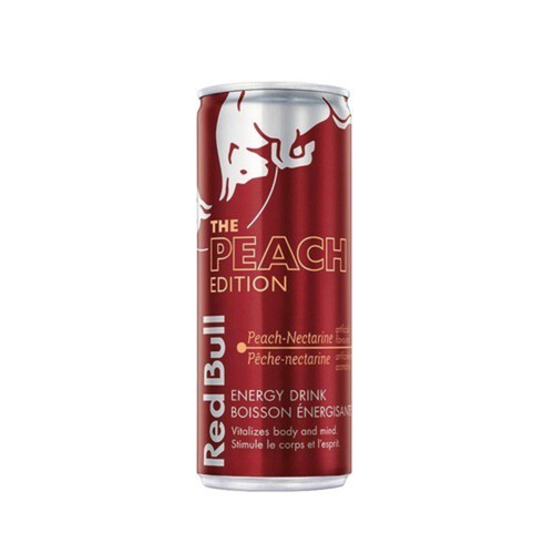 Red Bull Energy Drink The Peach Edition Peach Nectarine 250 ml (can)