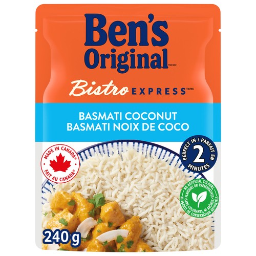 Ben's Original Bistro Express Rice Side Dish Coconut Flavoured 240 g