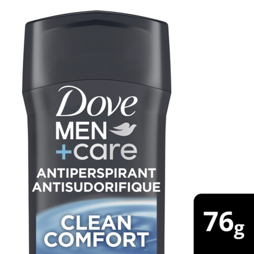 Dove Men+Care Antiperspirant Stick Clean Comfort Aluminum-Free Deodorant Formula 76 g