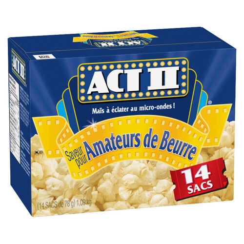 Act II Popcorn Butter Lovers 1.092 kg