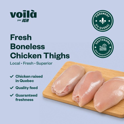 Chicken Thighs Boneless 