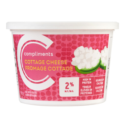 Compliments 2% Cottage Cheese 500 g