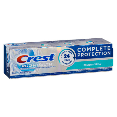 Crest Pro-Health Toothpaste Complete Protection Bacteria Shield 85 ml