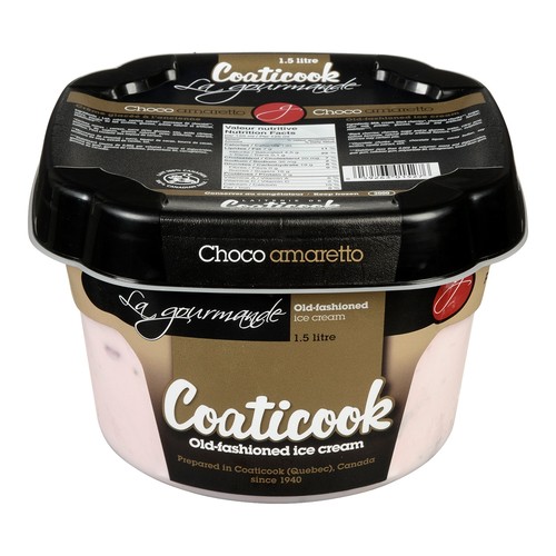 Coaticook Ice Cream Chocolate Amaretto 1.5 L