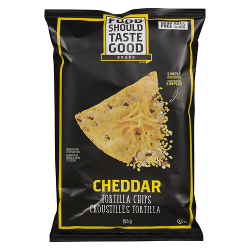 Food Should Taste Good Tortilla Chips Cheddar156 g