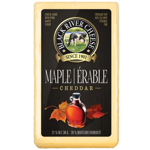 Black River Cheese Maple Cheddar 