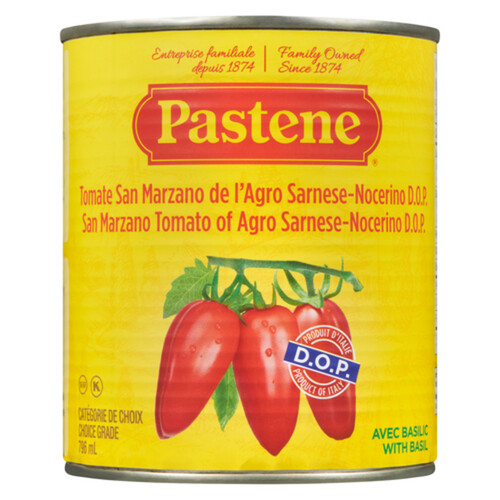 Pastene Tomatoes San Marzano Italian Plum 796 ml