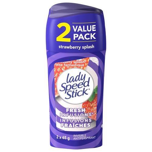 Lady Speed Stick Deodorant Splash Strawberry 2 x 65 g