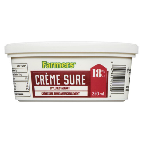 Farmers 18% Sour Cream Thick N Tangy 250 ml