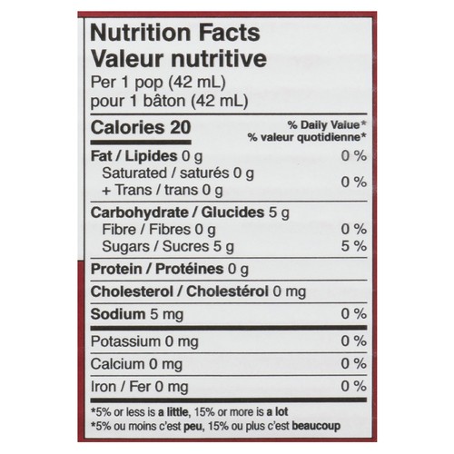 Dr Pepper Freeze Pops 48 x 42 ml