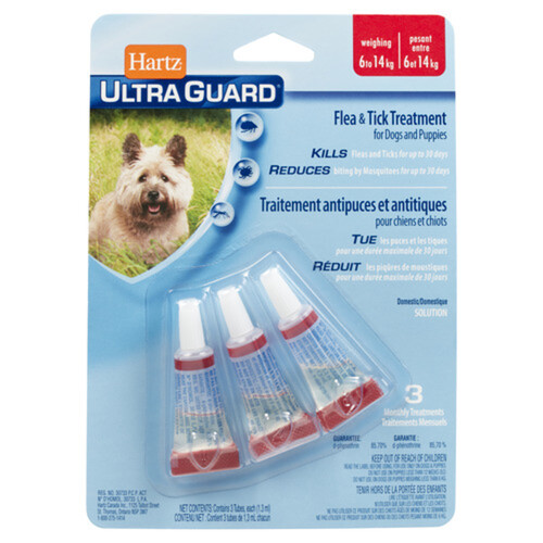 Ultraguard Flea & Tick Treatment Drops 3 Pack 