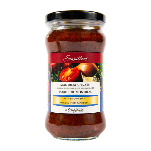 Sensations by Compliments Montreal Steak Rub 275 ml